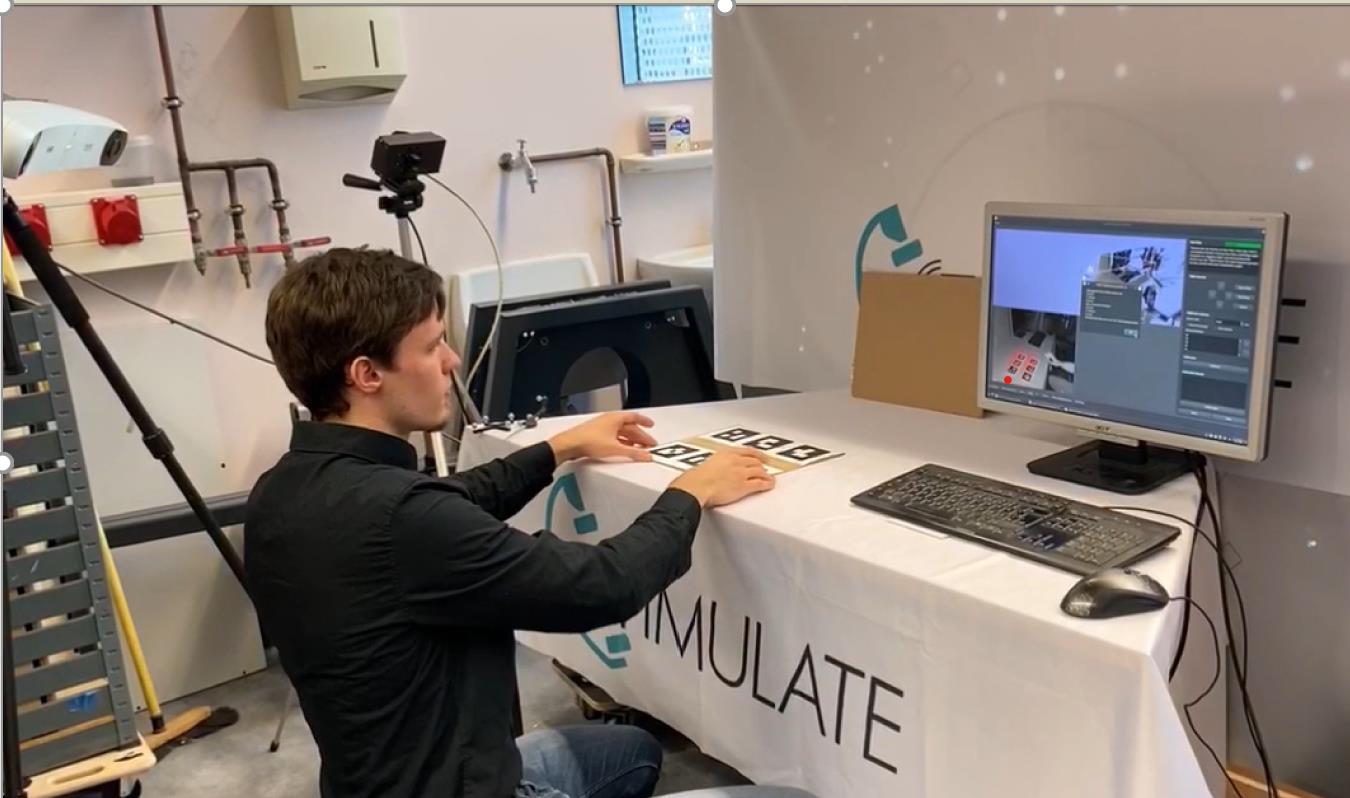 Software assistant for the calibration and spatial localization of the external modalities via the tracking system